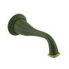 Rubinet Tub Filler Spout Wall Mount Green Envy