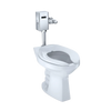 TOTO Commercial Ultra-High Efficiency Toilet, 1.0/1.28/1.6 GPF, ADA, Elongated Bowl - CEFIONTECT (Reclaimed Water Option)