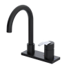 Rubinet 4" Centre Single Control Lav. Set. (less drain) Matt Black