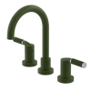 Rubinet Widespread Lav. Set. (less drain) Green Envy