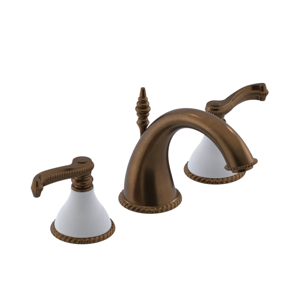 Rubinet Widespread Lav. Set. (less drain) Tuscan Brass