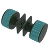 Rubinet Shower Door Knob (set) Green Envy