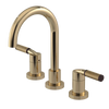 Rubinet Widespread Lav. Set. (less drain) Gold