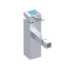 Rubinet Single Control Bidet Fitting (less drain) Satin Chrome