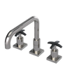 Rubinet Widespread Kitchen Set with Genesis Spout Polished Nickel