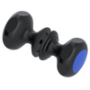 Rubinet Shower Door Knob (set) Matt Black