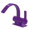 Rubinet Single Control Bidet Fitting (less drain) Purple Haze