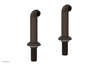 Pair of 5" Deck Risers Only (Does NOT Include Tub Filler or Hand Shower) 3-307
