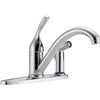 Classic Delta Single-handle Kit Fct Withspray Cr - Chrome