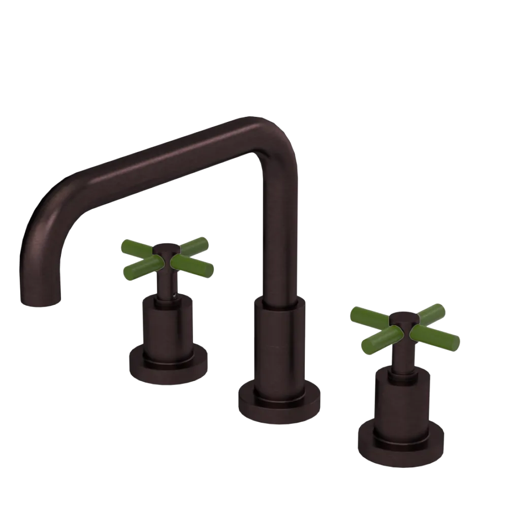 Rubinet Widespread Kitchen Set Oil Rubbed Bronze