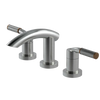 Rubinet Widespread Lav. Set. (less drain) Satin Nickel