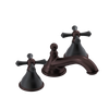 Rubinet Widespread Lav. Set. (less drain) Oil Rubbed Bronze