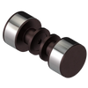 Rubinet Shower Door Knob (set) Oil Rubbed Bronze