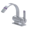 Rubinet Single Control Bidet Fitting (less drain) Satin Chrome