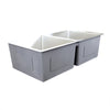31" X 18" Kitchen Sink-Double Bowls - Golzar Home
