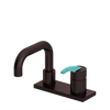 Rubinet 4" Centre Single Control Lav. Set. with Genesis spout (less drain) Oil Rubbed Bronze