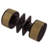 Rubinet Shower Door Knob (set) Oil Rubbed Bronze
