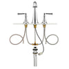 American Standard Estate 8-Inch Widespread 2-Handle Bathroom Faucet 1.2 gmp/4.5 L/min With Lever Handles