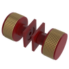 Rubinet Shower Door Knob (set) Maroon
