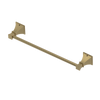 Rubinet Towel Bar 18" Satin Gold
