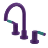 Rubinet Widespread Lav. Set. (less drain) Purple Haze