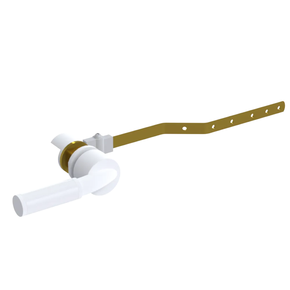 Rubinet Trip Levers Matt White