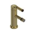 Rubinet Single Control Bidet Fitting (less drain) Natural Brass