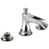 Brizo Widespread Lavatory Faucet With Channel Spout Less Handles 15 Gpm