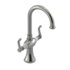 Rubinet Single Hole Dual Handle Lav. Set. (less drain) Satin Nickel