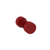Rubinet Shower Door Knob (set) Maroon