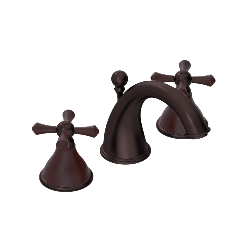 Rubinet Widespread Lav. Set. (less drain) Oil Rubbed Bronze
