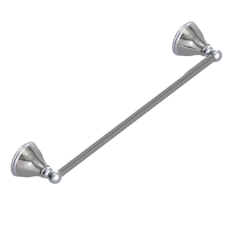 Rubinet Towel Bar 24" Polished Nickel