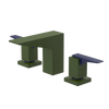 Rubinet Widespread Lav. Set. (less drain) Green Envy