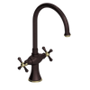 Rubinet Two Handle Single Hole Kitchen Set Oil Rubbed Bronze