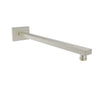 Baril 16" rectangular wall-mounted shower arm