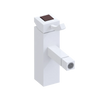 Rubinet Single Control Bidet Fitting (less drain) Matt White