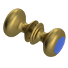 Rubinet Shower Door Knob (set) Antique Brass Matt