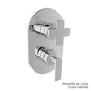 Baril Pressure balanced shower valve with 2-way diverter (without handle)