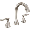 Delta BONACCI Two Handle Widespread Bathroom Faucet