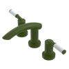 Rubinet Widespread Lav. Set. (less drain) Green Envy