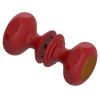 Rubinet Shower Door Knob (set) Maroon