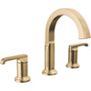 Tetra Two Handle Widespread Bathroom Faucet - Champagne Bronze