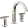 Tetra Two Handle Widespread Bathroom Faucet - Stainless Steel
