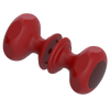 Rubinet Shower Door Knob (set) Maroon