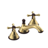 Rubinet Widespread Lav. Set. (less drain) Satin Gold