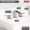 Delta Two Handle Widespread Channel Bathroom