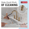 Delta Nicoli Two Handle Widespread Pull-Down Bathroom Faucet