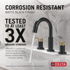 Delta Nicoli Two Handle Widespread Pull-Down Bathroom Faucet
