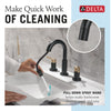 Delta Nicoli Two Handle Widespread Pull-Down Bathroom Faucet