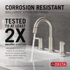 Delta Nicoli Two Handle Widespread Pull-Down Bathroom Faucet